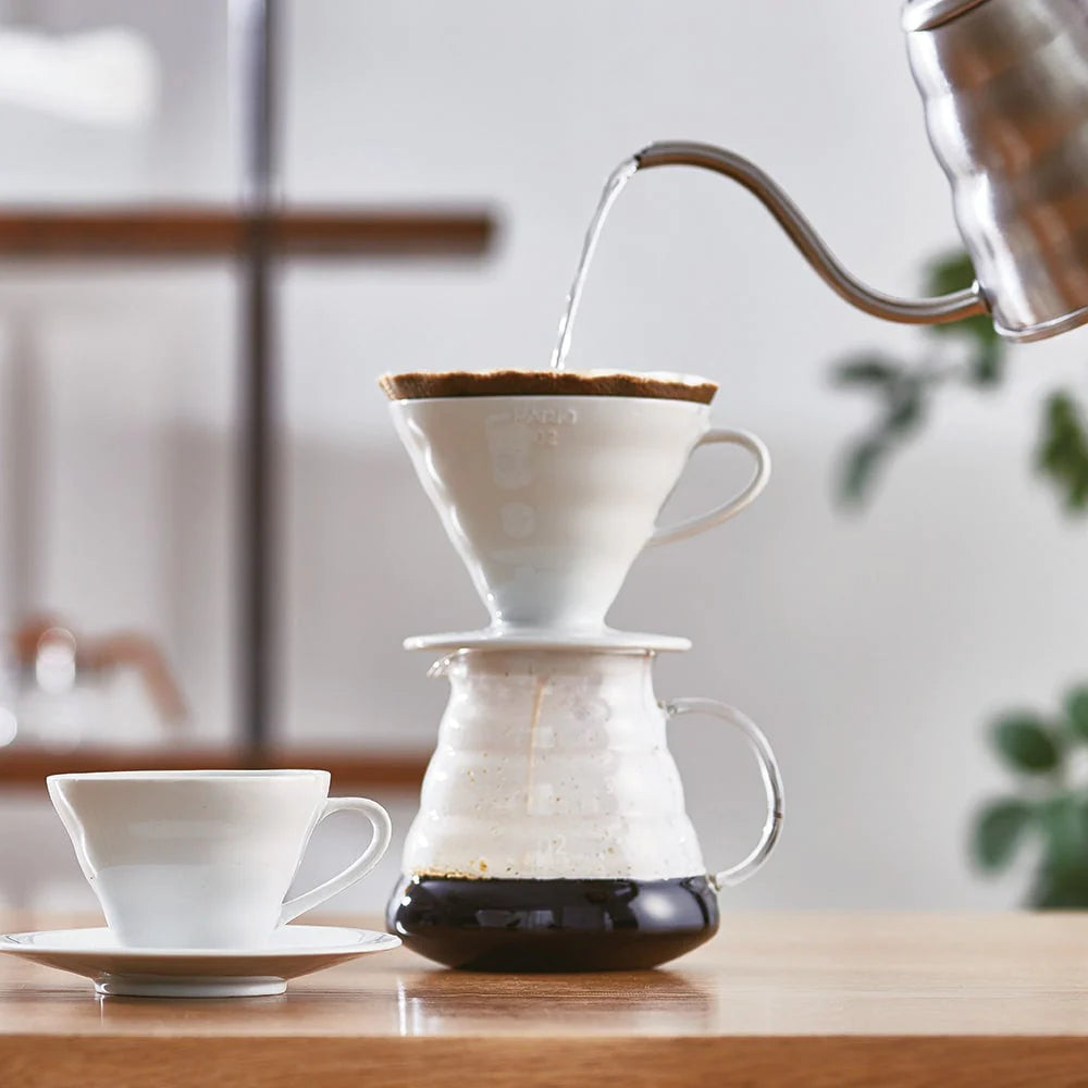 Hario V60 02 Plastic Dripper (White)